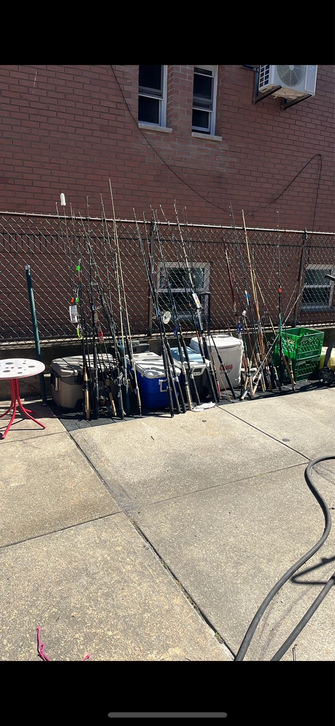 Assorted Fishing Rods and Reels