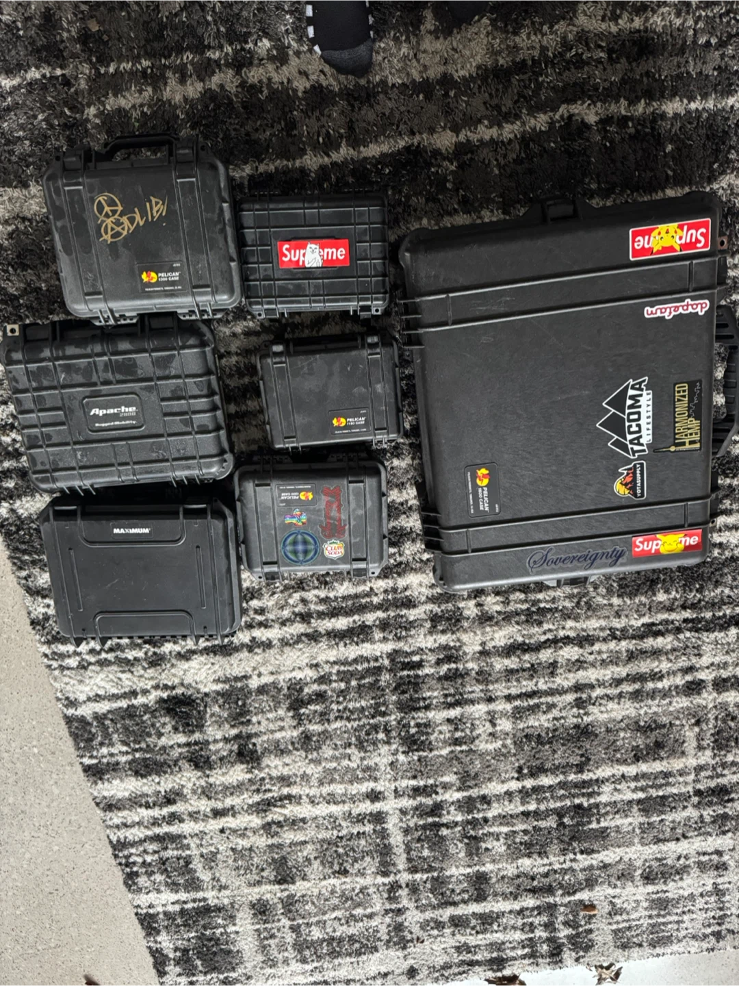 Pelican case lot
