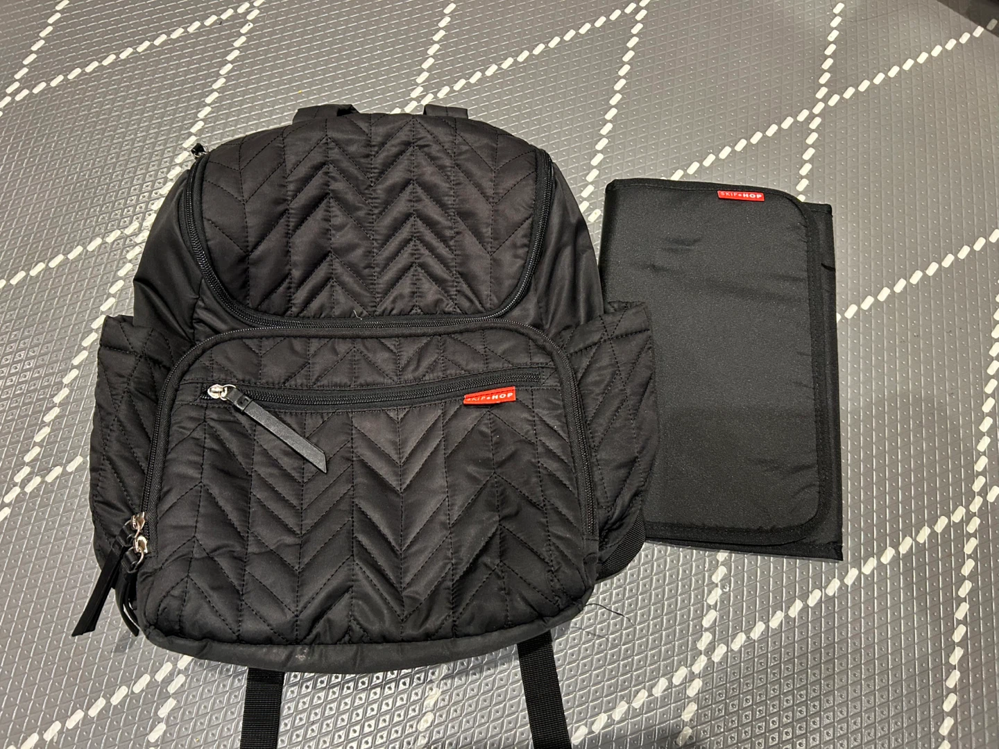 Skip Hop Forma Diaper Backpack - Black