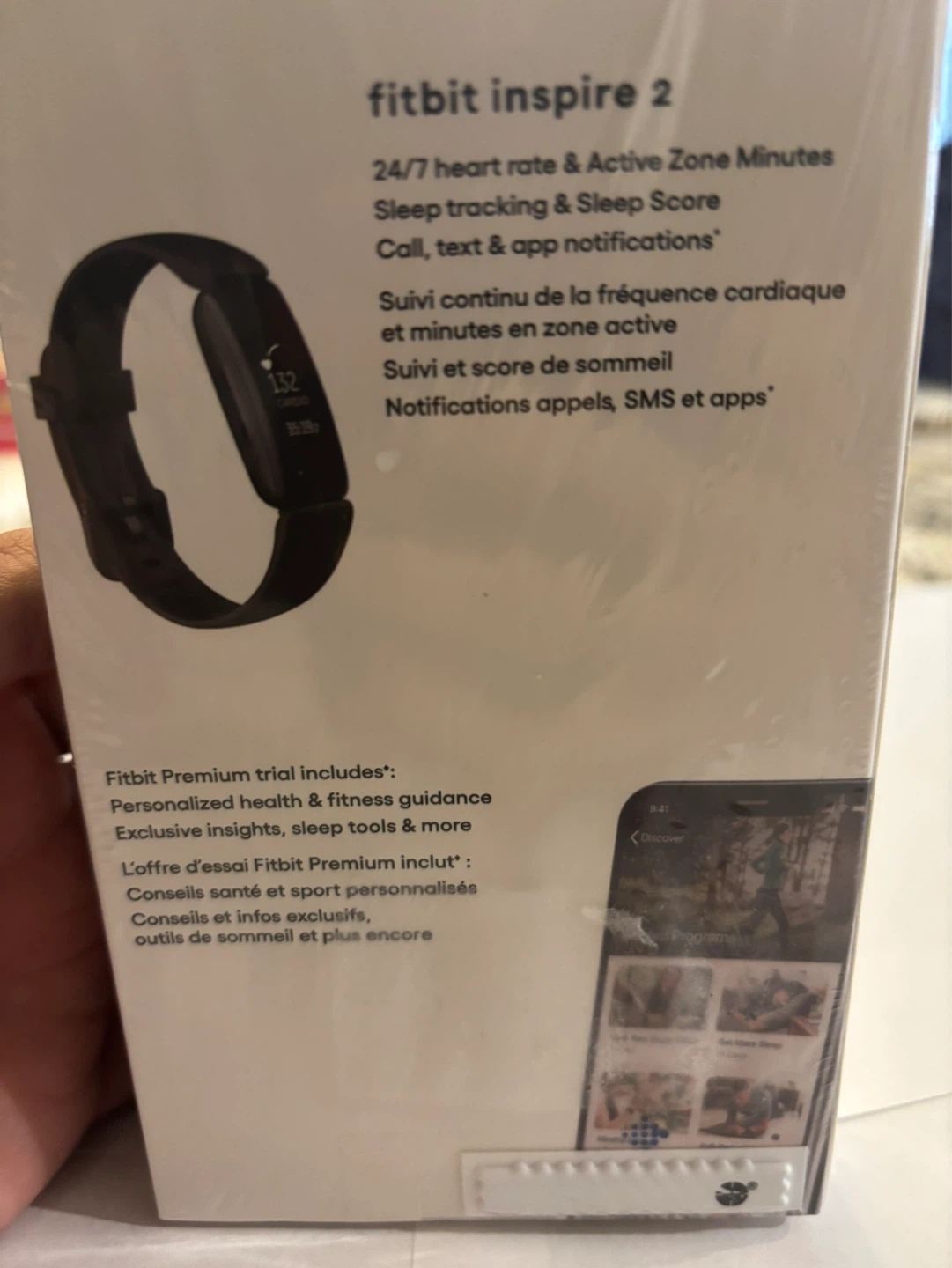 Brand New Fitbit Inspire 2 Fitness Tracker - Black - photo 2