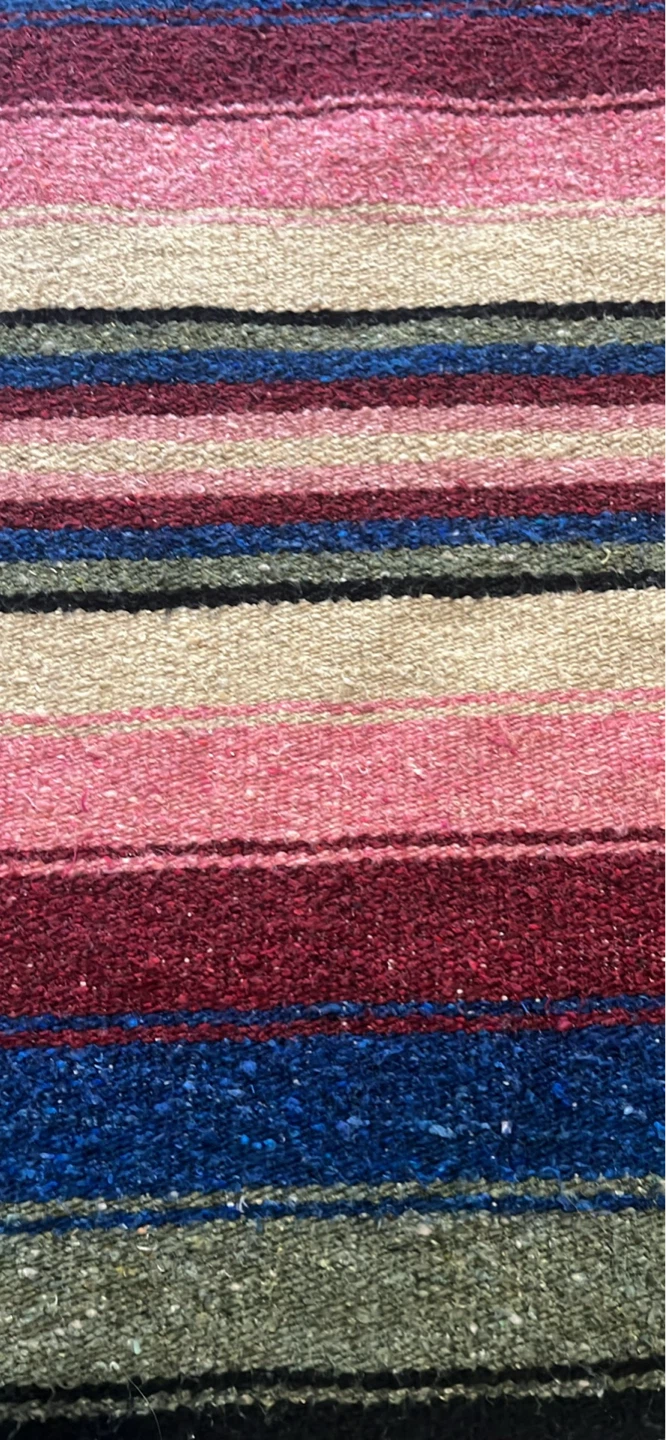 Vintage hand woven blanket - photo 4