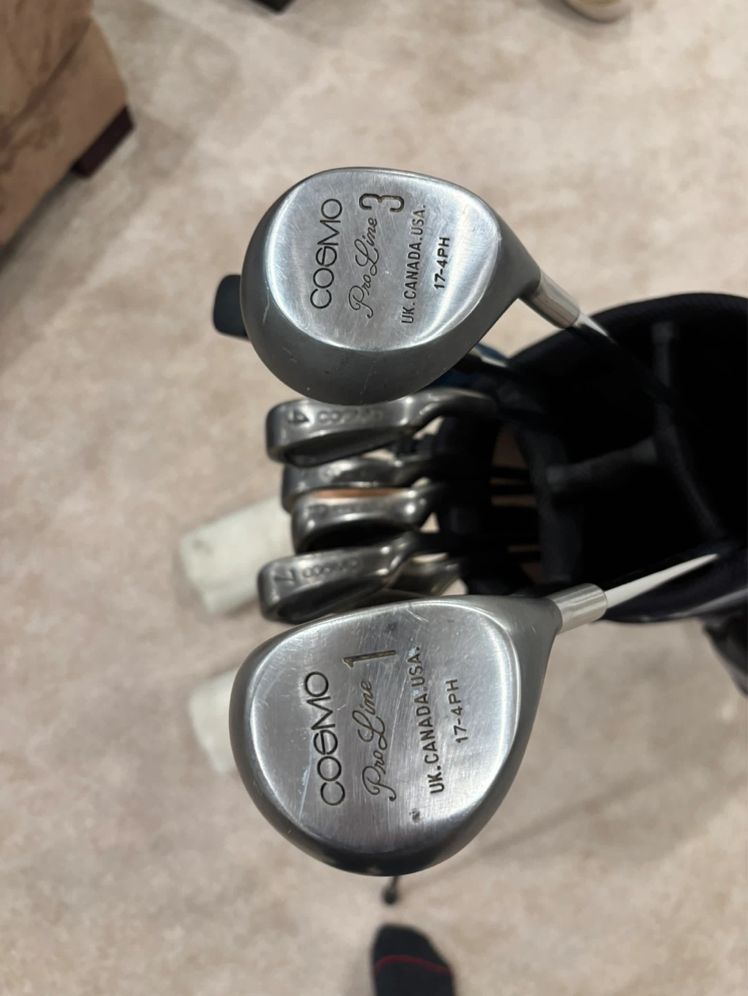 Cosmo Pro Line Women’s Golf Club Set with Bag - photo 2