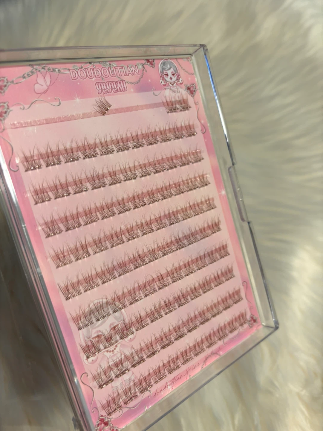 Natural Individual Cluster Lashes Self Adhesive - photo 4