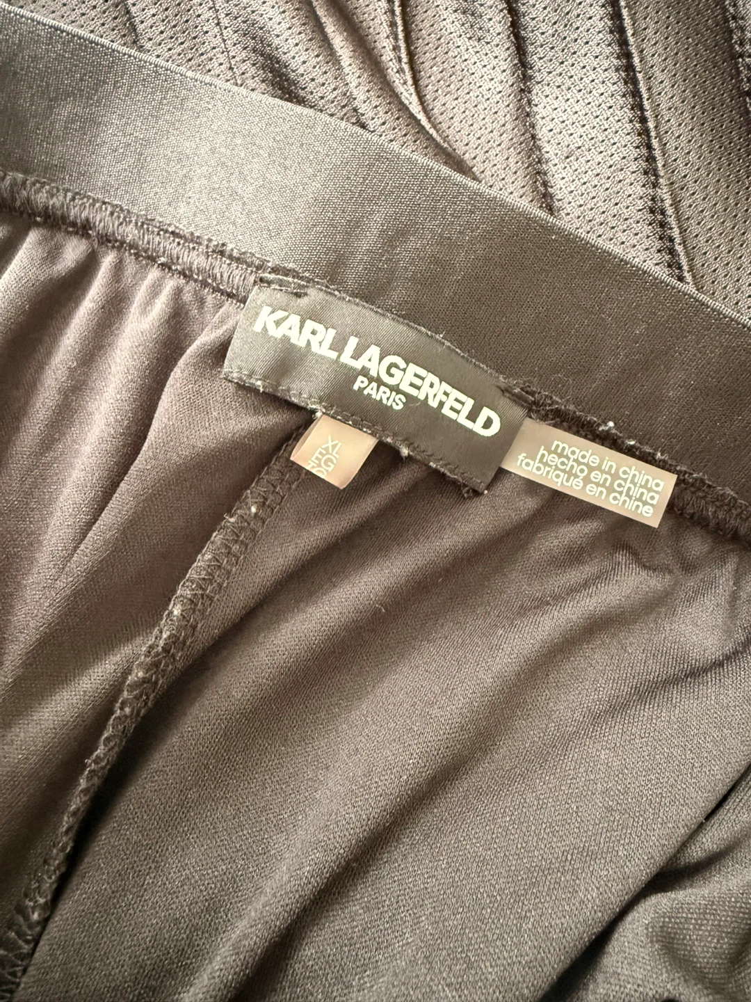Karl Lagerfeld Paris Black Pleated Skirt - XL - photo 4