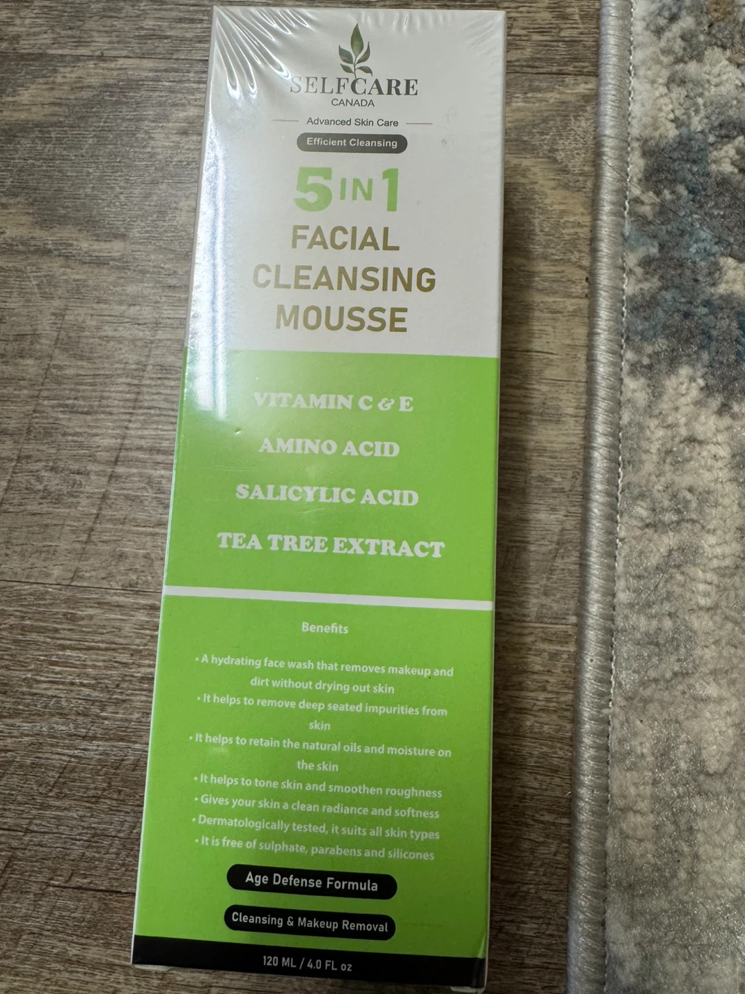 Selfcare Canada 5-in-1 Facial Cleansing Mousse