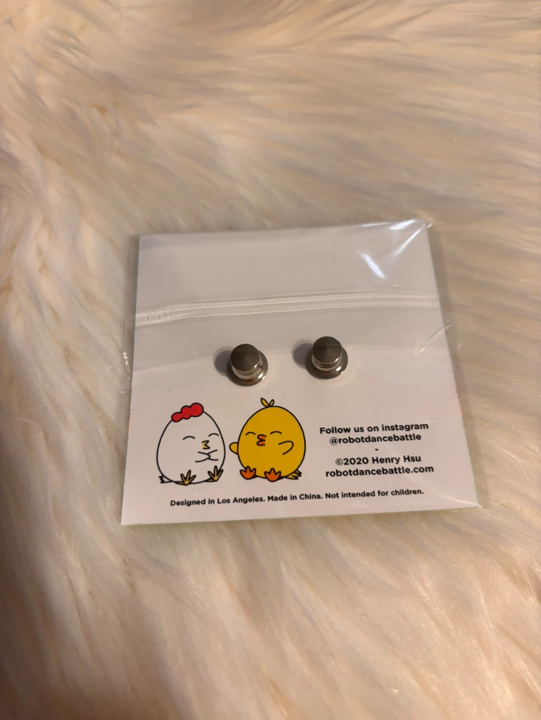 Robot Dance Battle Corgi Express Enamel Pin - photo 3