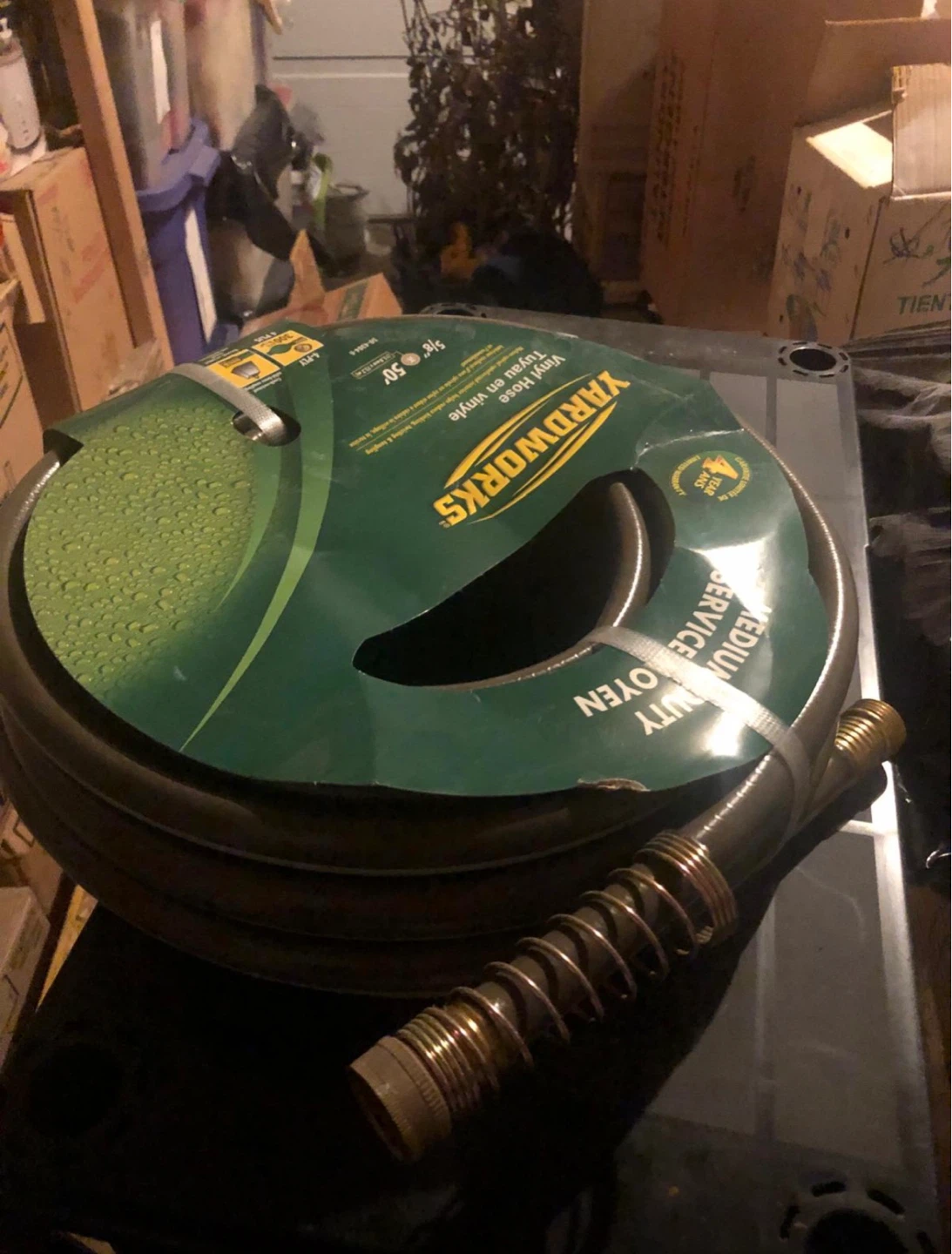 Yardworks Medium Duty Vinyl Hose 50'
