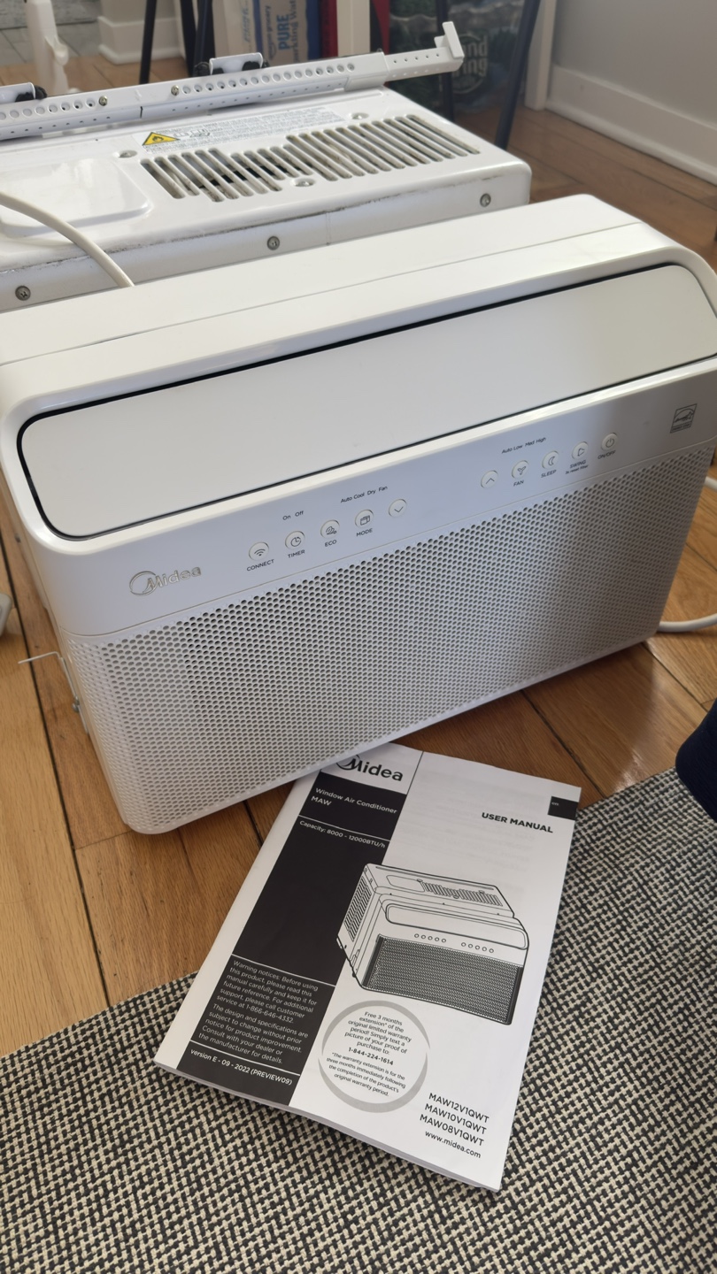 Midea 10000 BTU Window AC like new!