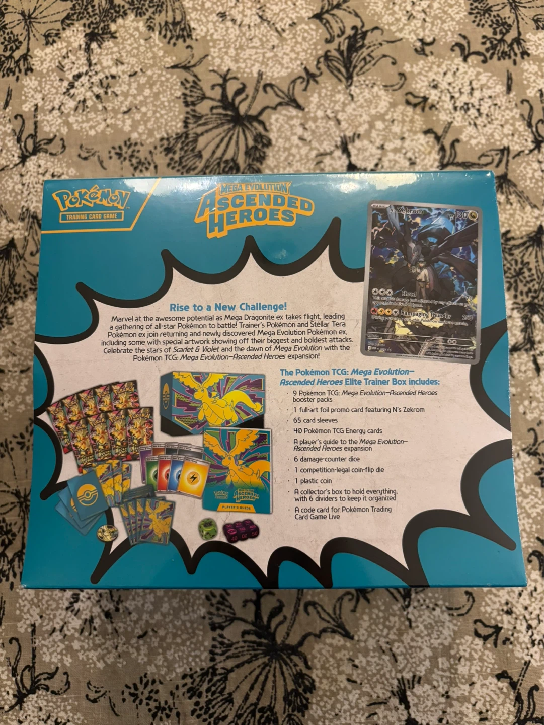 Sealed Mega Evolution Ascended Heroes Elite Trainer Box - photo 2