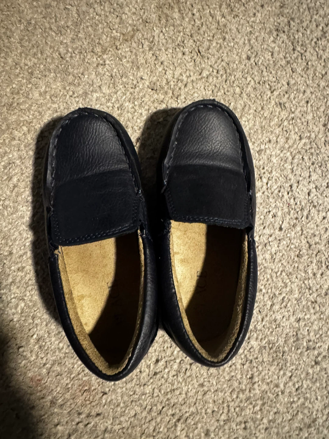 Navy Blue Loafer Shoes - Size 9 Toddler