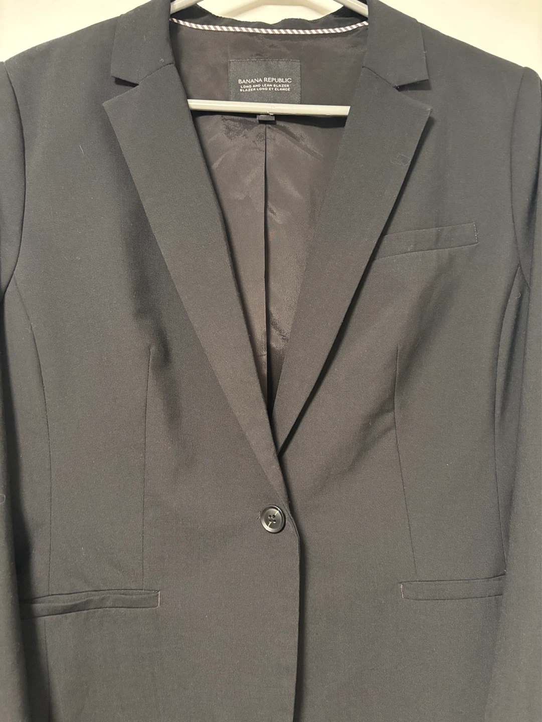 Banana Republic Black Long and Lean Blazer - photo 3