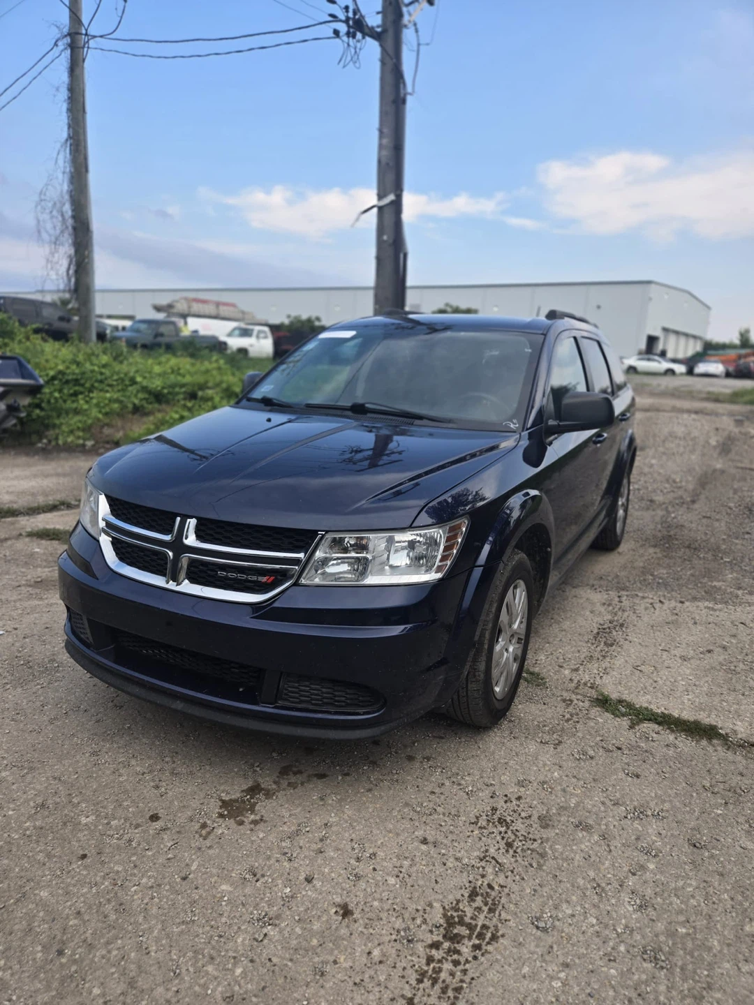 Blue Dodge Journey SUV - photo 5