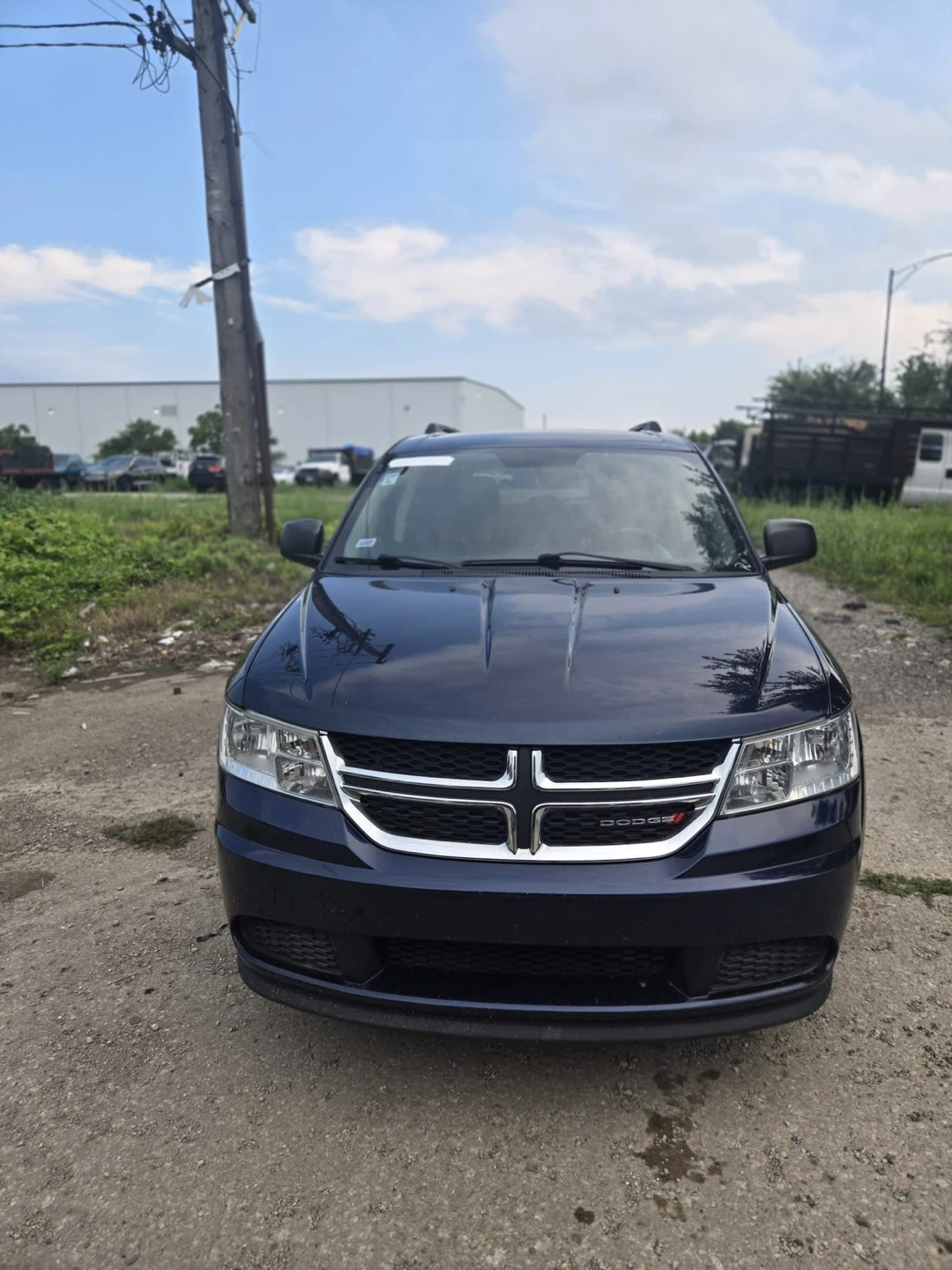 Blue Dodge Journey SUV - photo 3