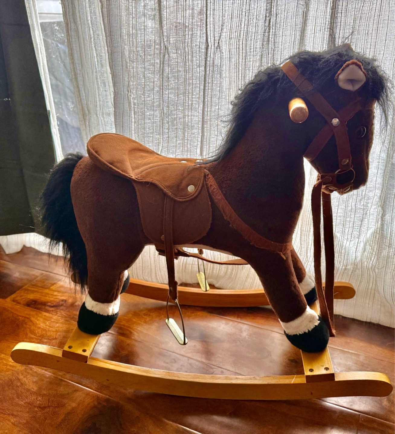 Plush Rocking Horse Toy