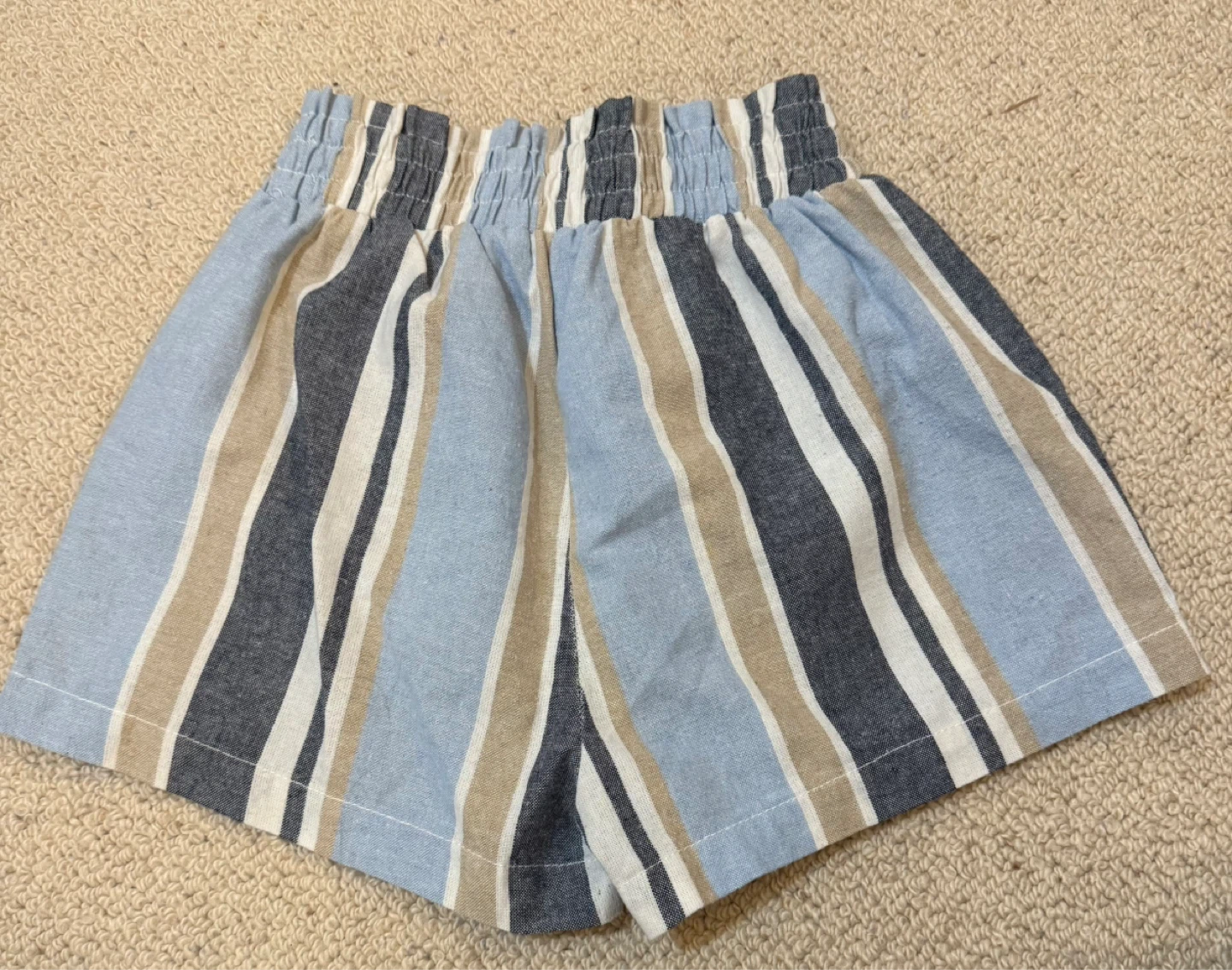 Cisono Woven Striped Shorts - Size M - photo 3