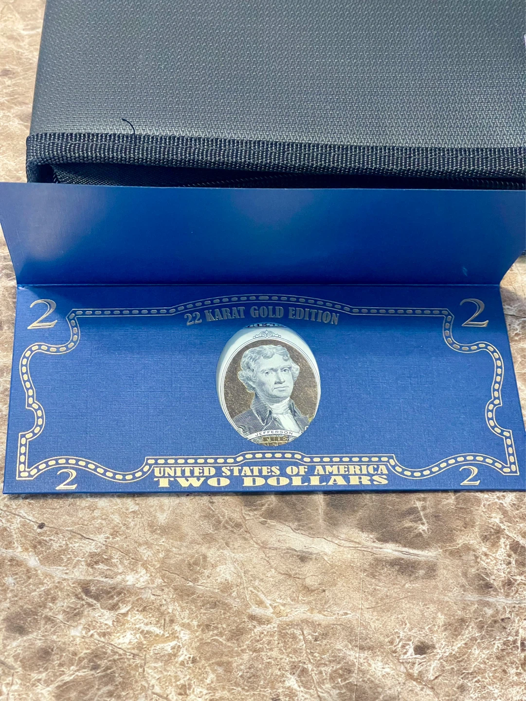 $2 Bill 22 Karat Gold Edition - photo 4