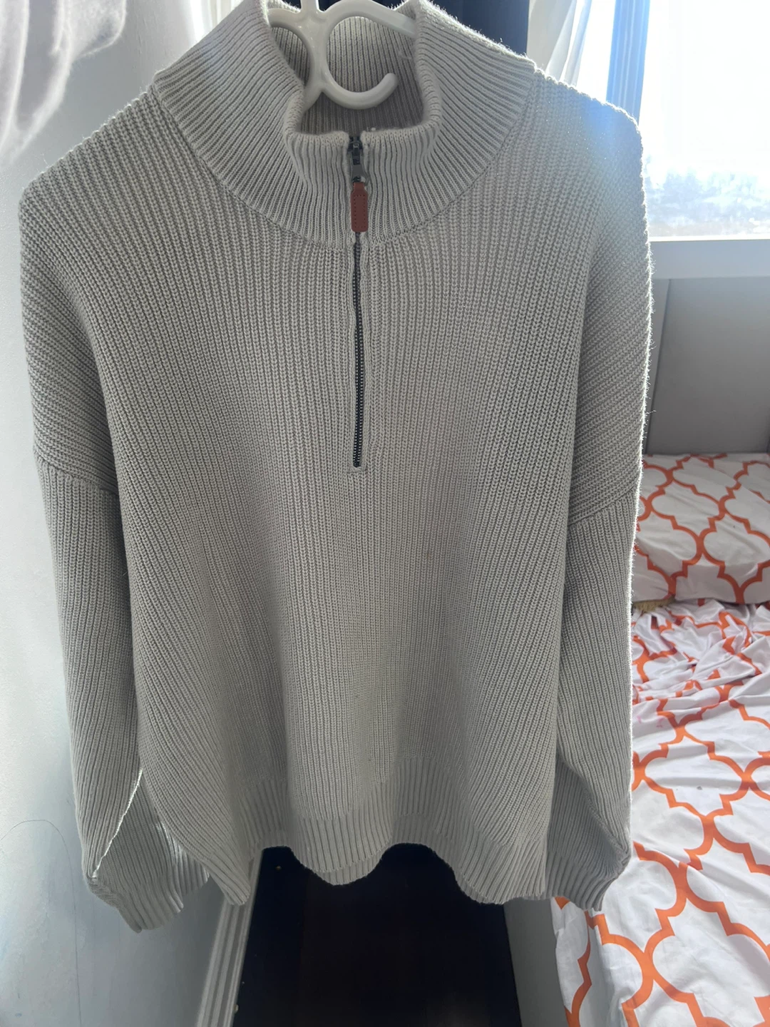 Men's Quarter Zip Sweater - photo 3