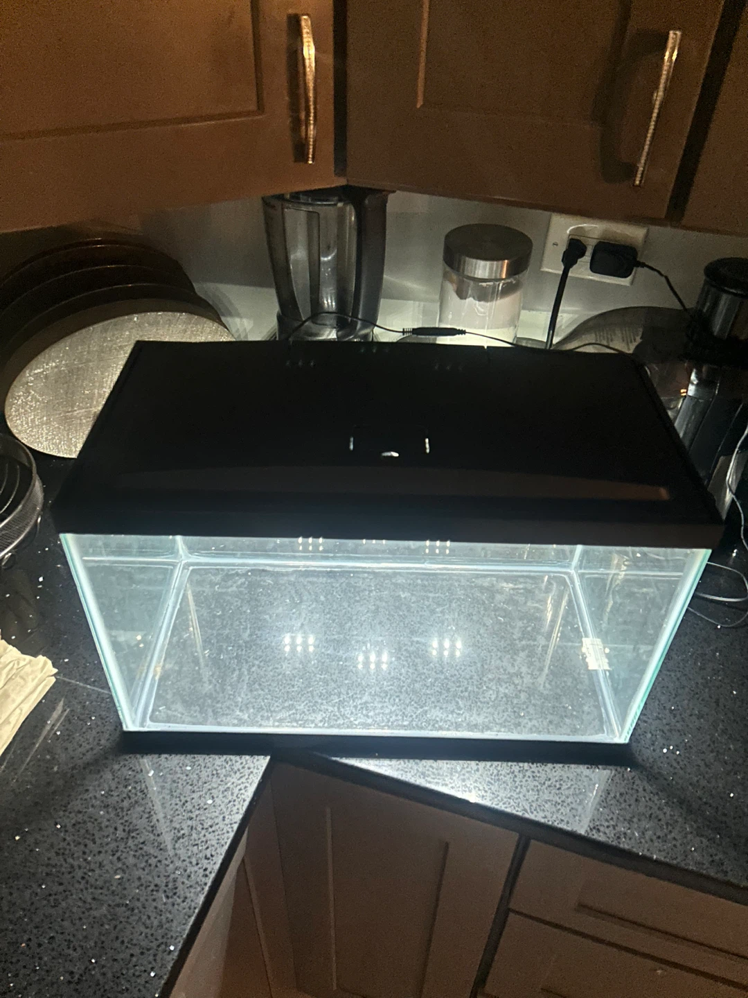 Aquarium Fish Tank with Lid and Light - photo 3