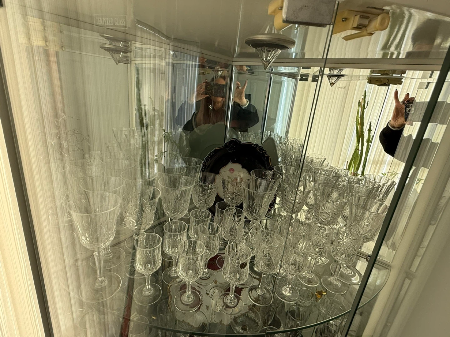 Assorted Crystal Glassware and Decorative Items - photo 2