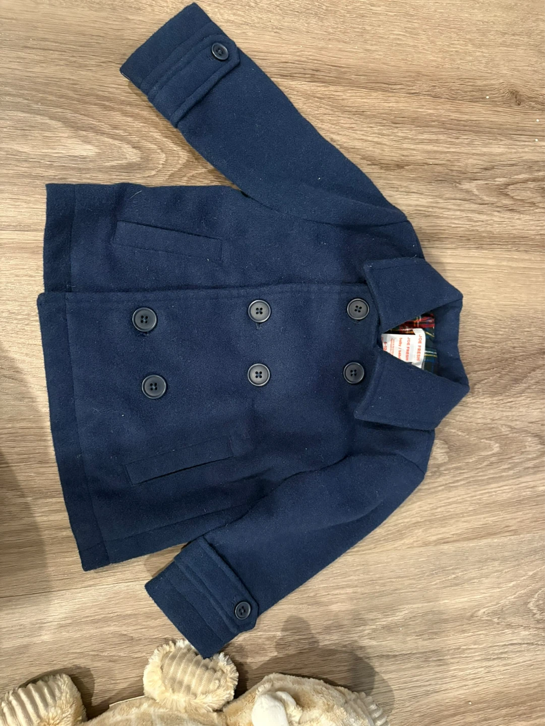 Joe Fresh Navy Blue Peacoat