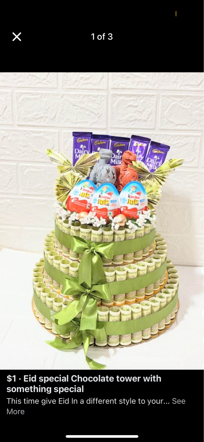 Chocolate and Money Tower