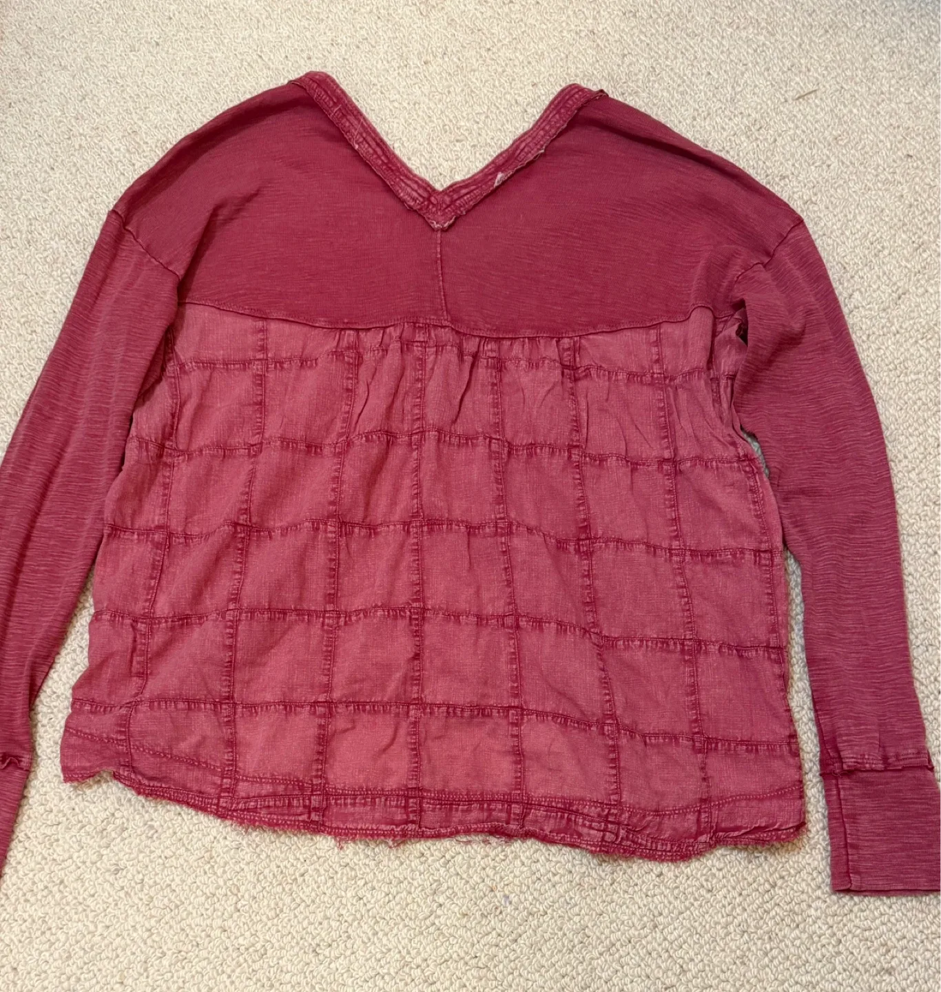 PILCRO V-Neck Henley Top Size S - photo 3