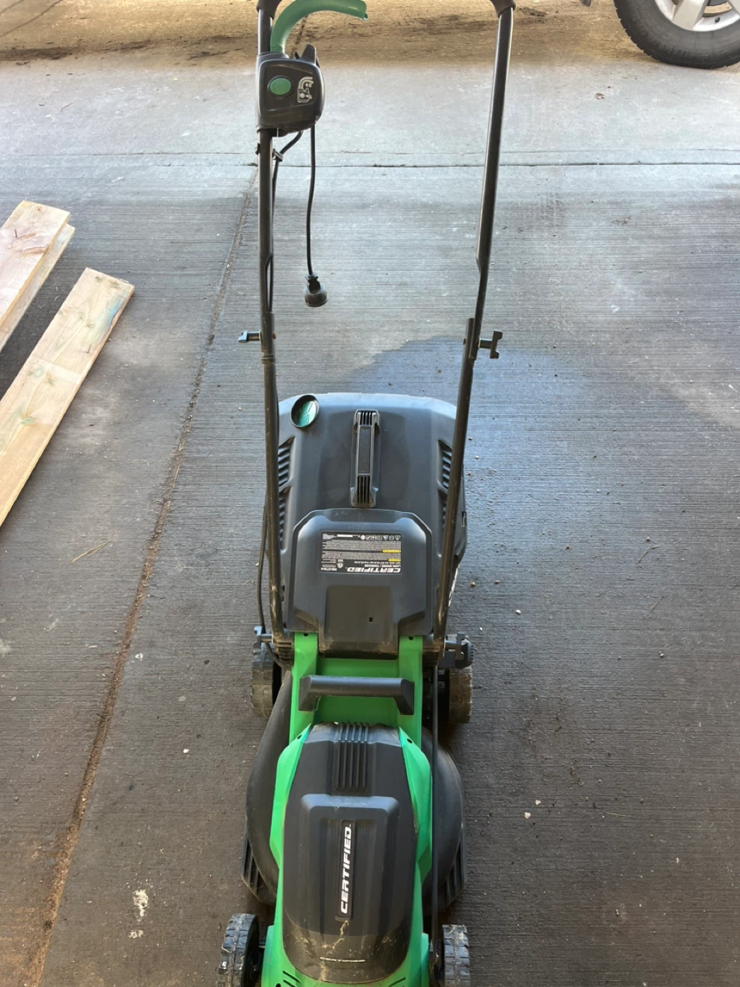 Certified Electric Lawn Mower