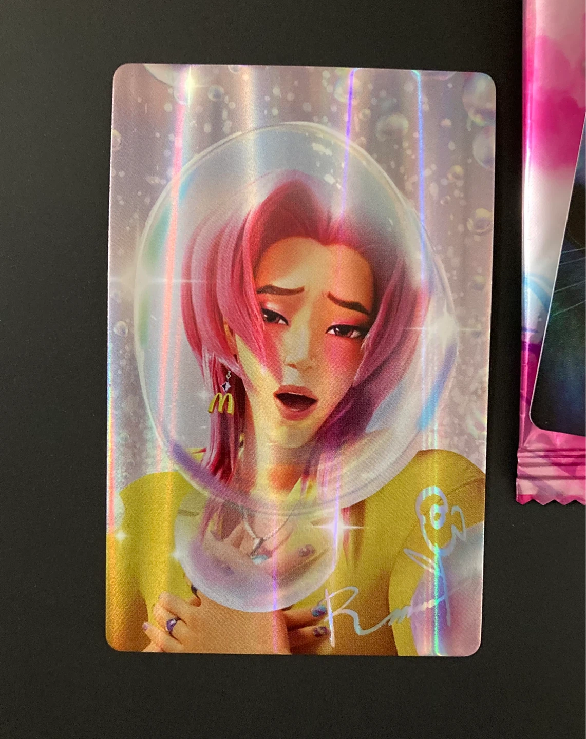 Romance Card Kpop Demon Hunters Saja Boys Mcdonald’s Breakfast