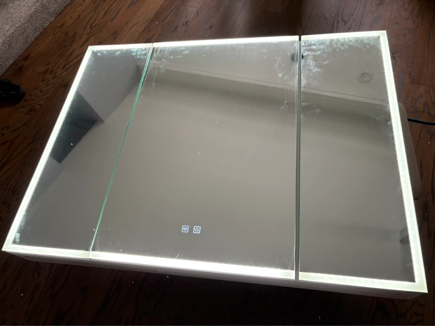 Recessed Medicine Cabinet with Lights