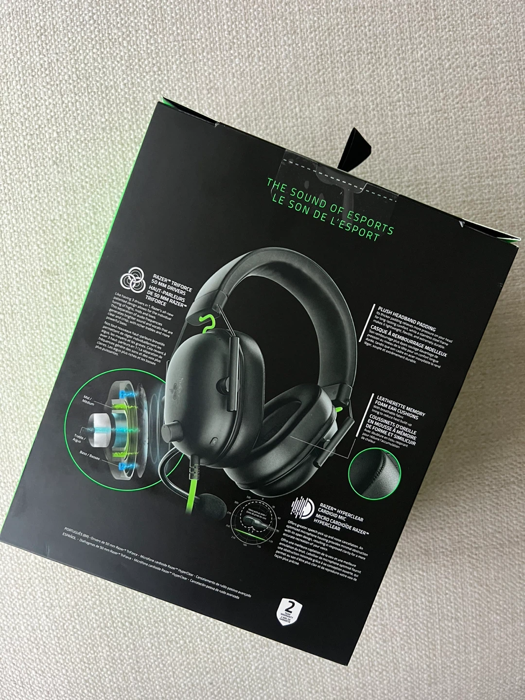 Razer Blackshark V2 X Multi-Platform Esports Headset - photo 3
