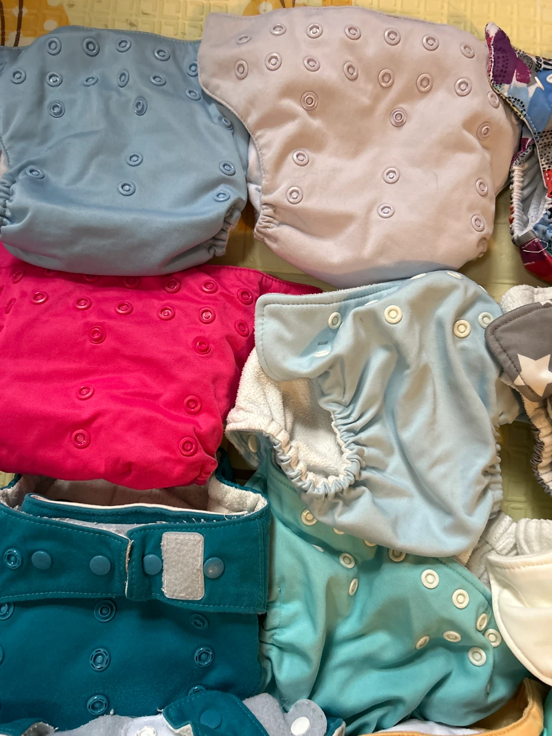 Bundle of Reusable Cloth Diapers and Inserts - photo 3