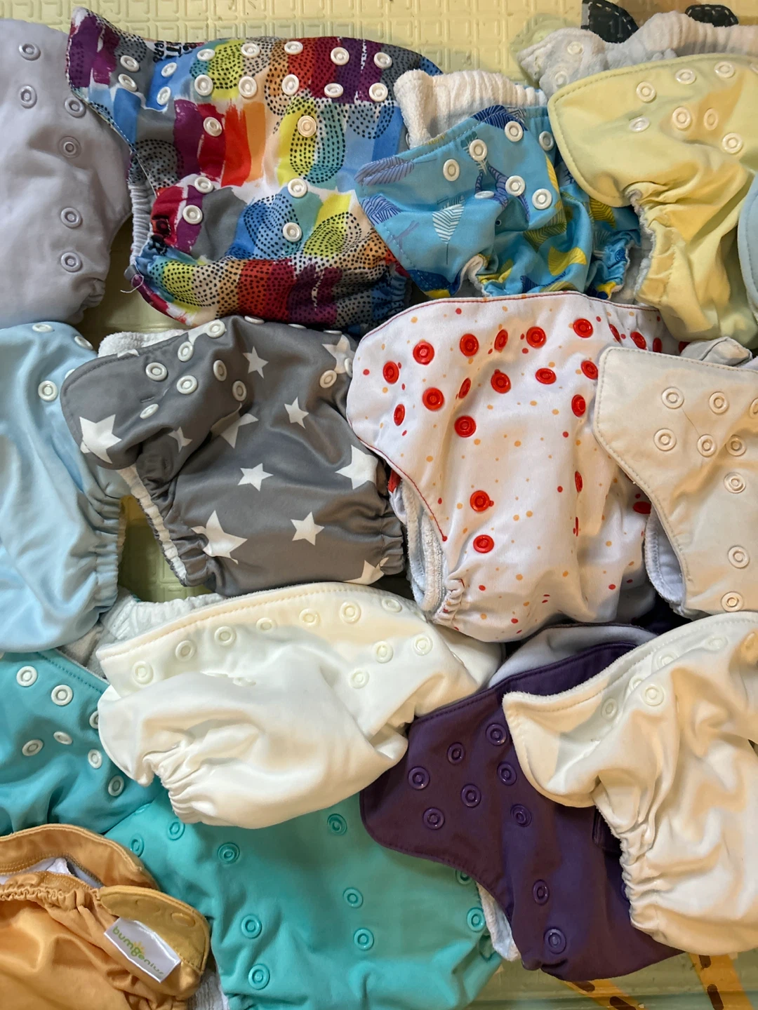 Bundle of Reusable Cloth Diapers and Inserts - photo 5