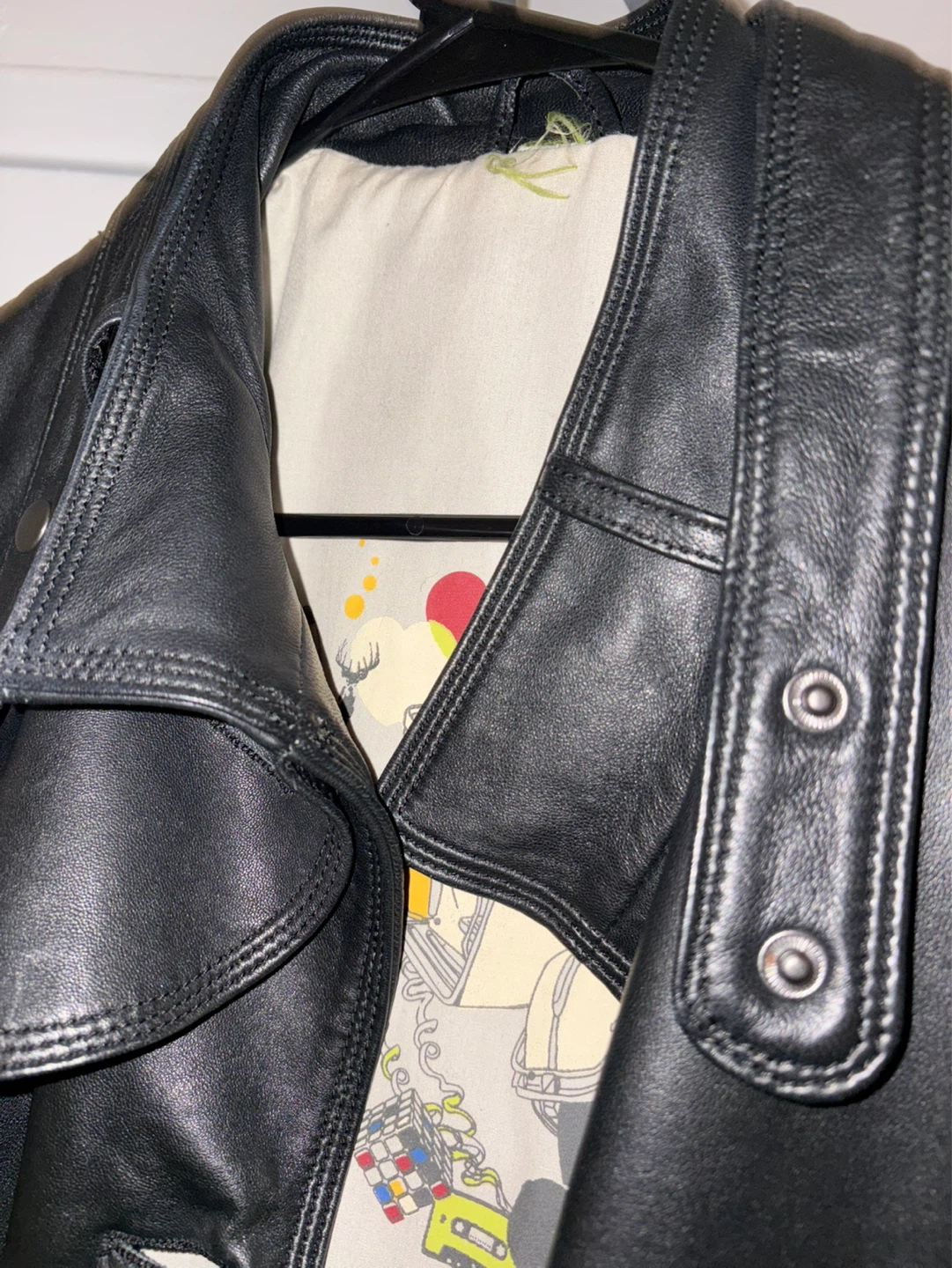 Aritzia Black Leather Jacket - photo 5