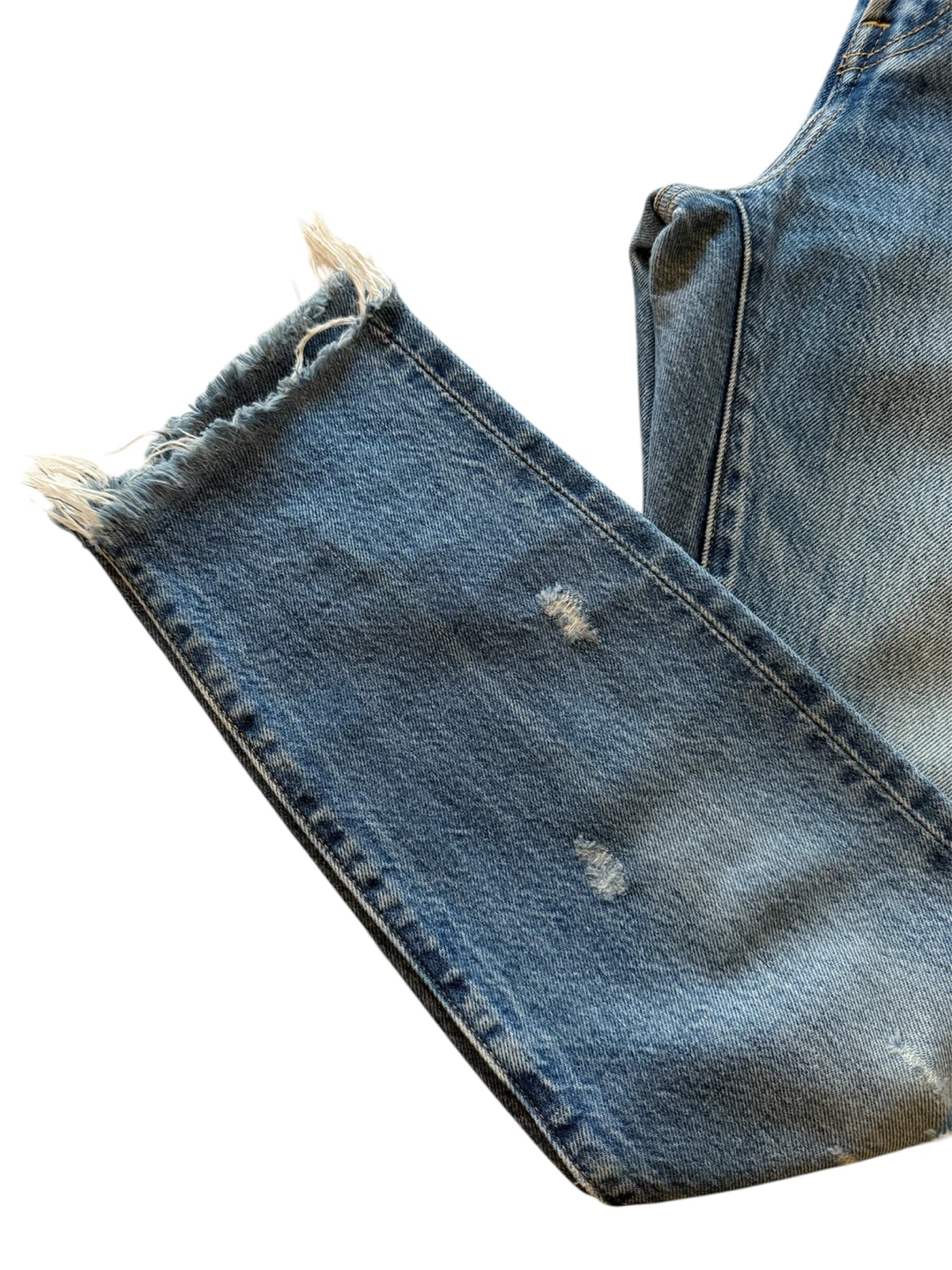 Levi's 501 Women's Jeans Medium Wash Size 27 - photo 4