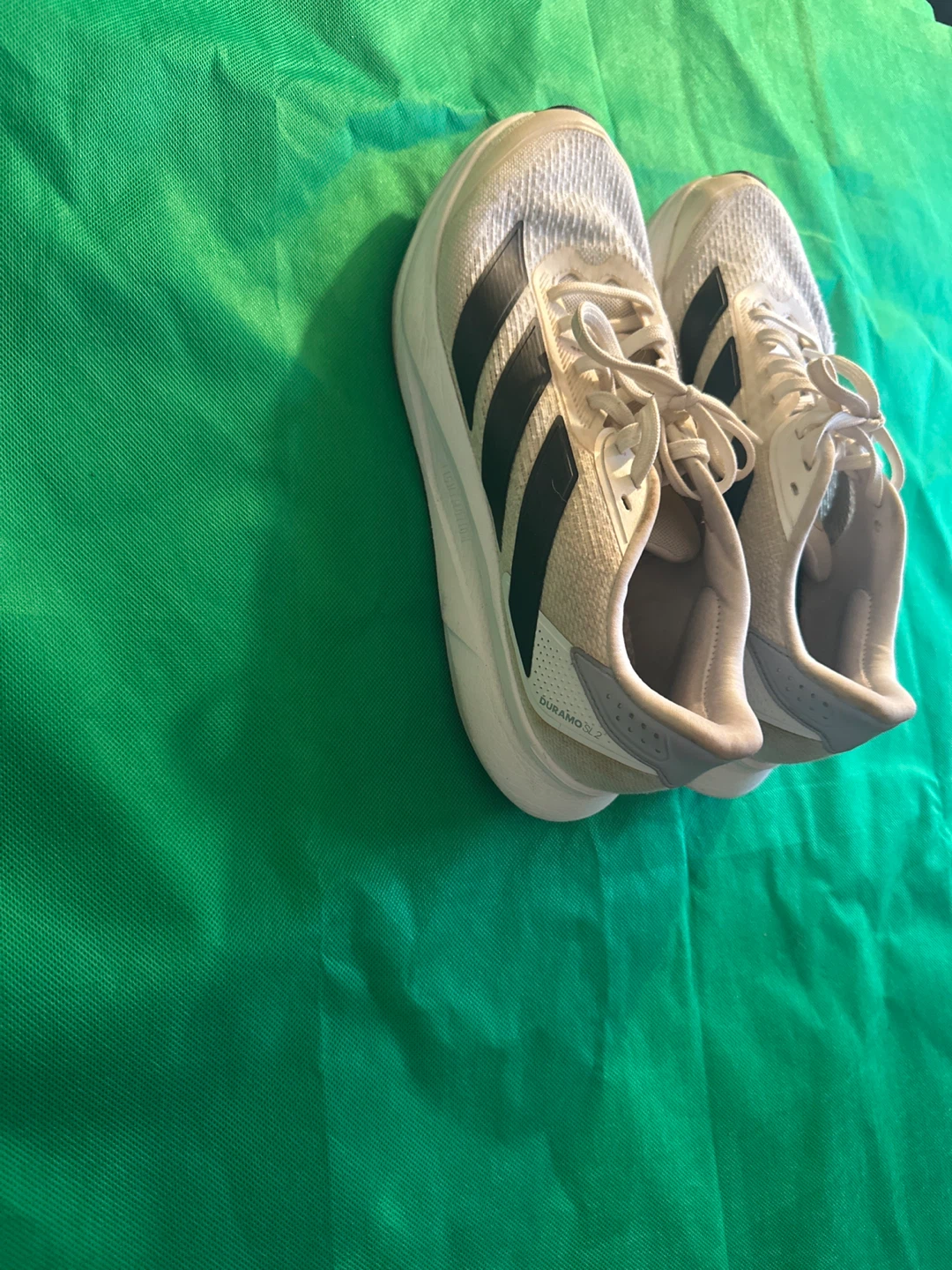Adidas Duramo SL Running Shoes White/Black Men's Size 9 - photo 3