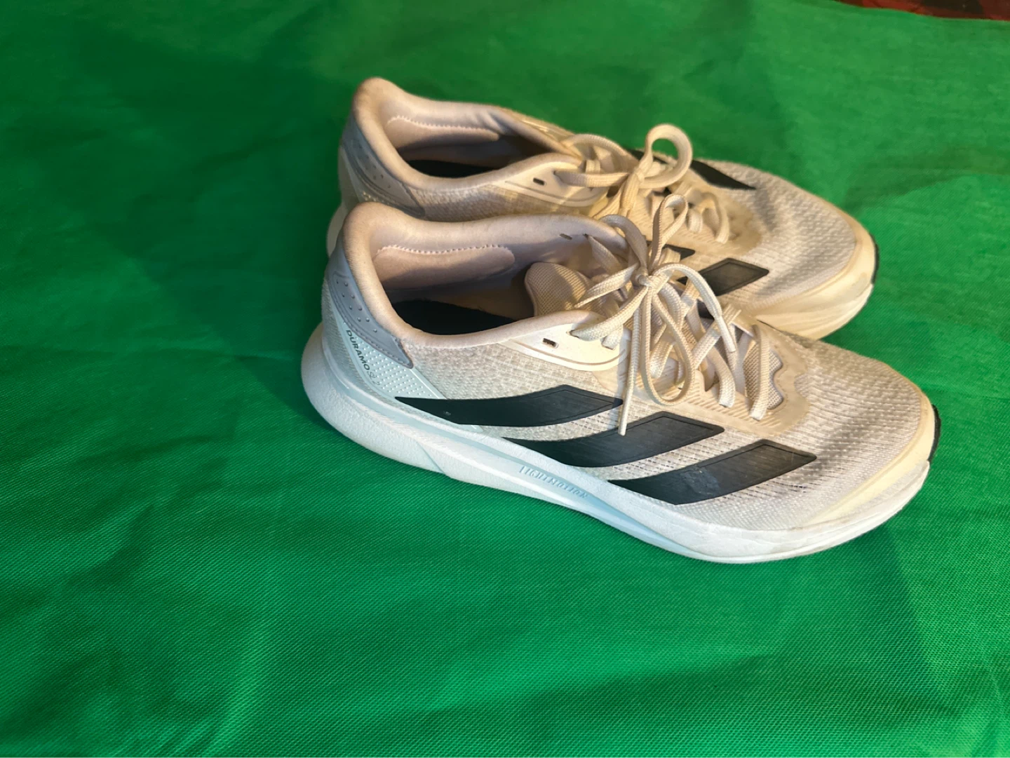 Adidas Duramo SL Running Shoes White/Black Men's Size 9 - photo 4
