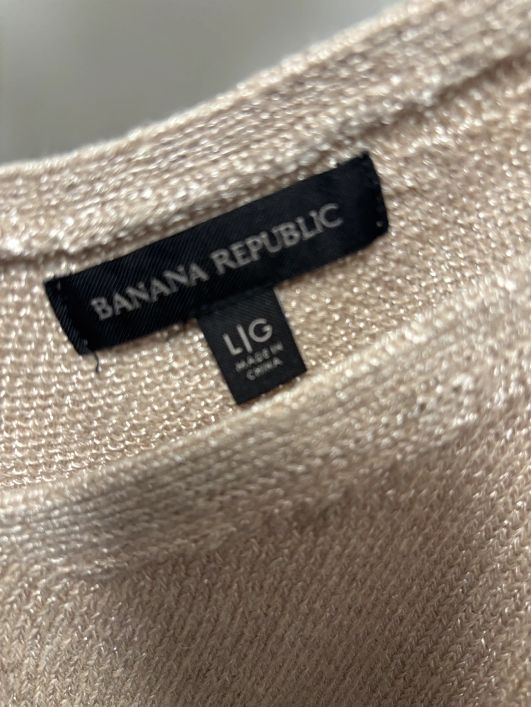Banana Republic Sparkly Knit Tank Top L - photo 2