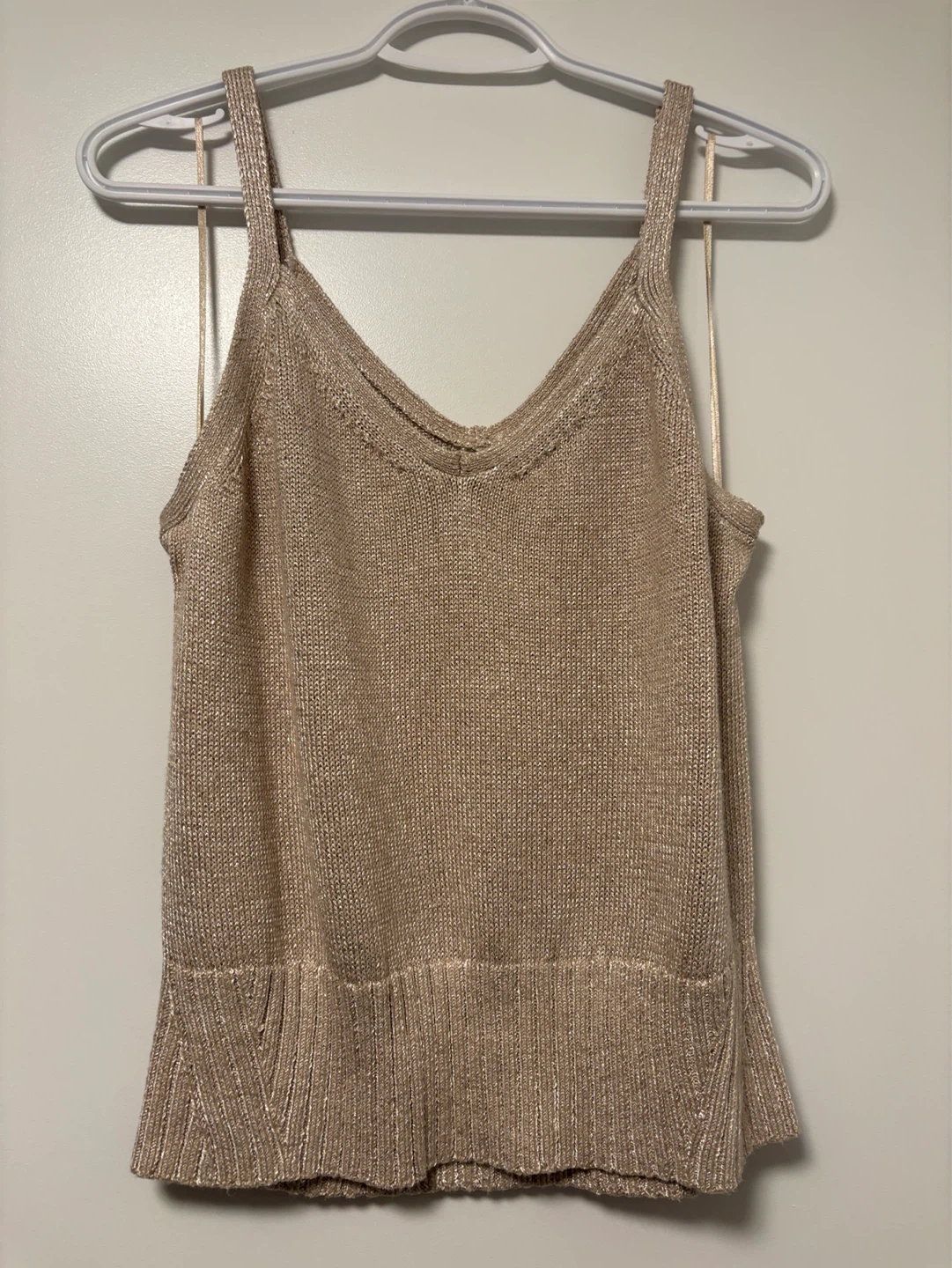 Banana Republic Sparkly Knit Tank Top L - photo 3