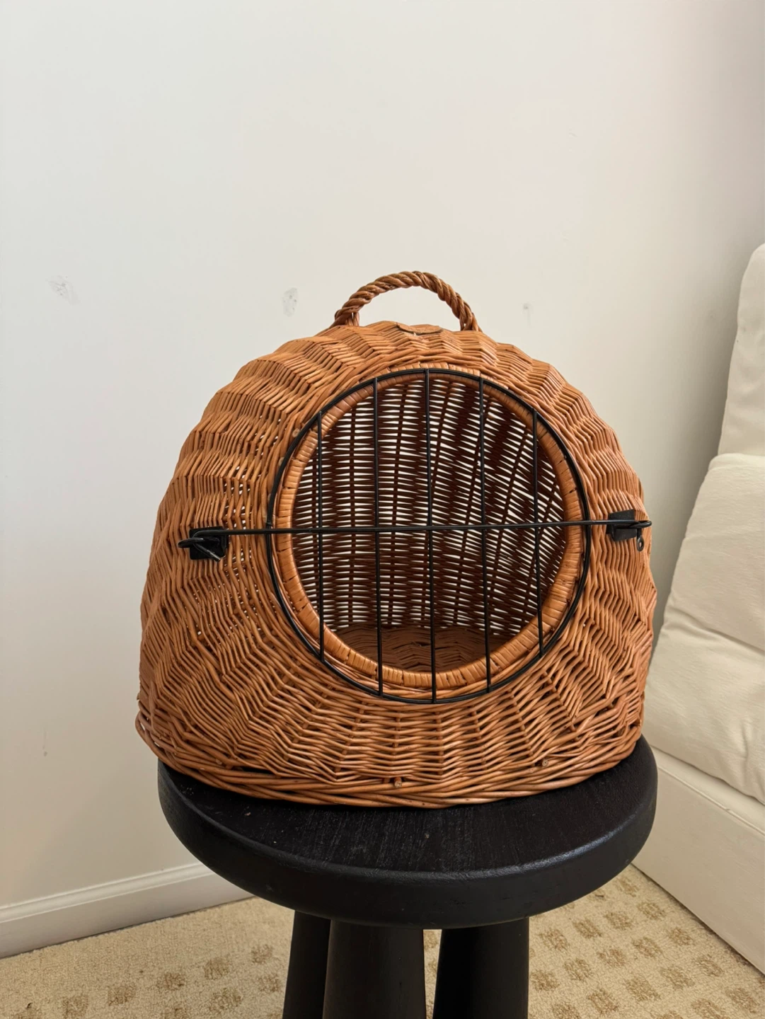 Wicker Cat Carrier