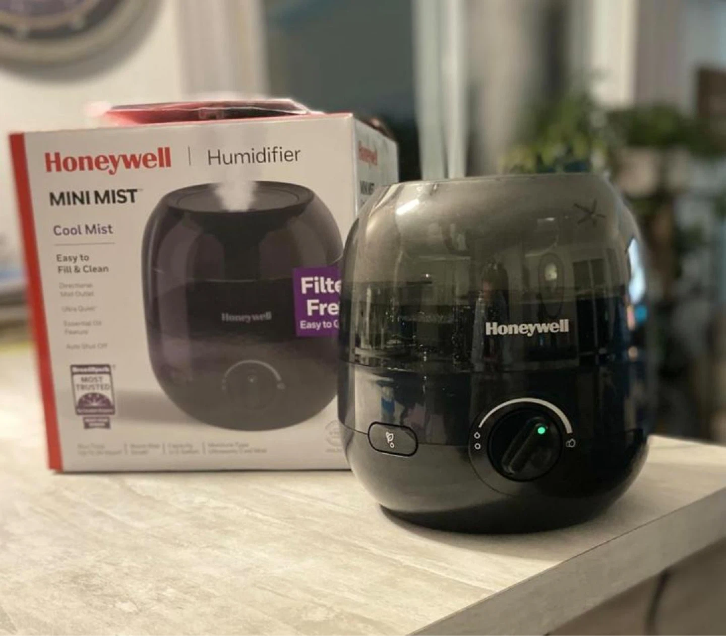 Honeywell Mini Mist Ultrasonic Humidifier - photo 3