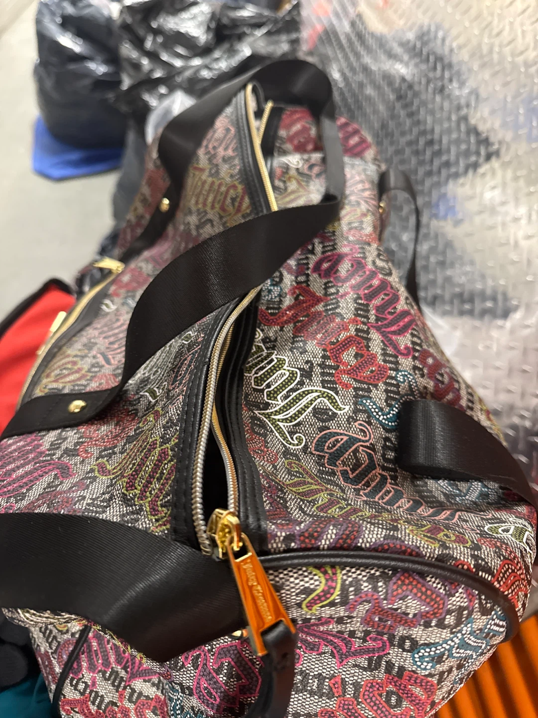 Juicy Couture Logo Print Duffle Bag - photo 2