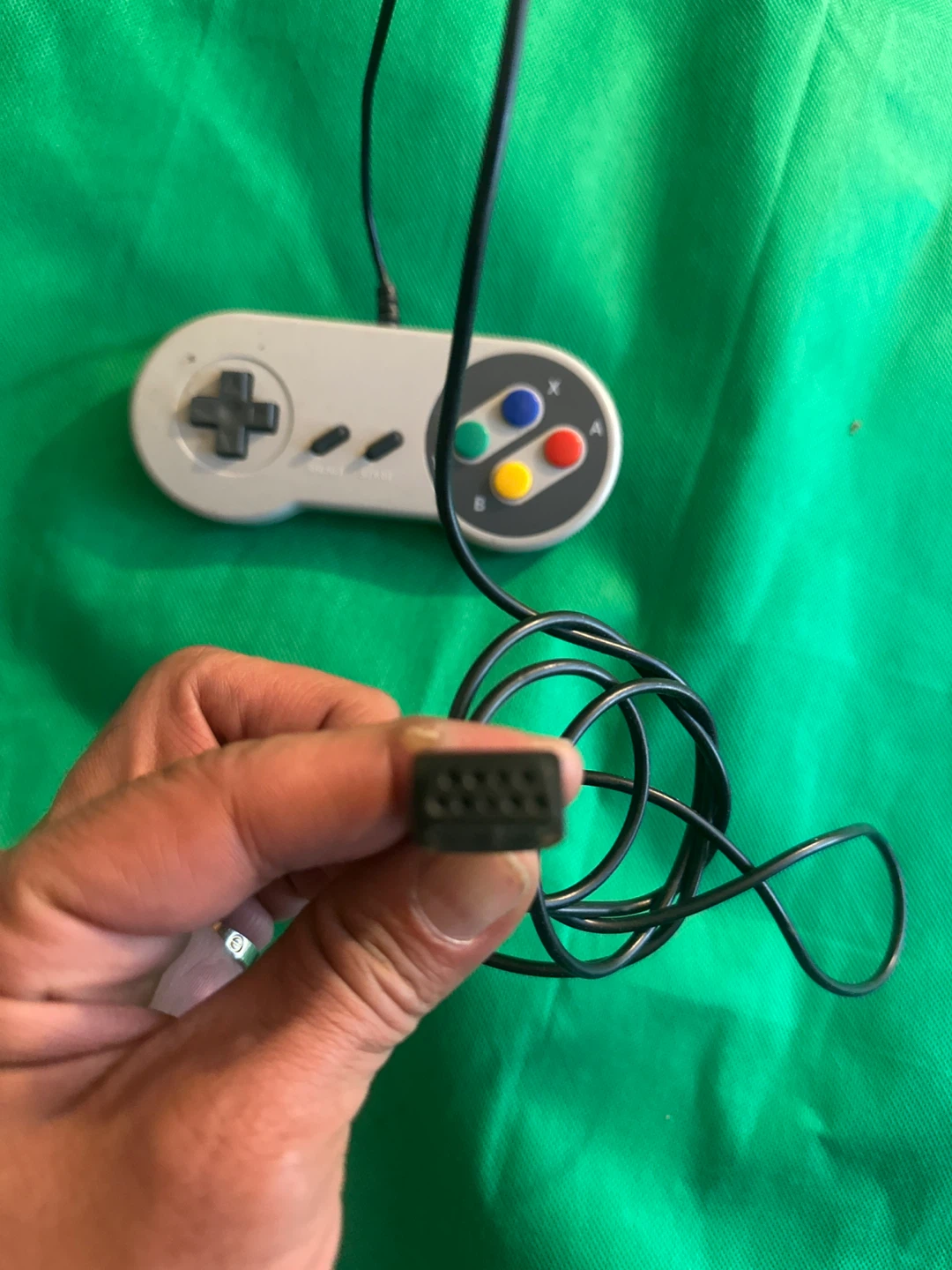 Super Nintendo SNES Controller - photo 5