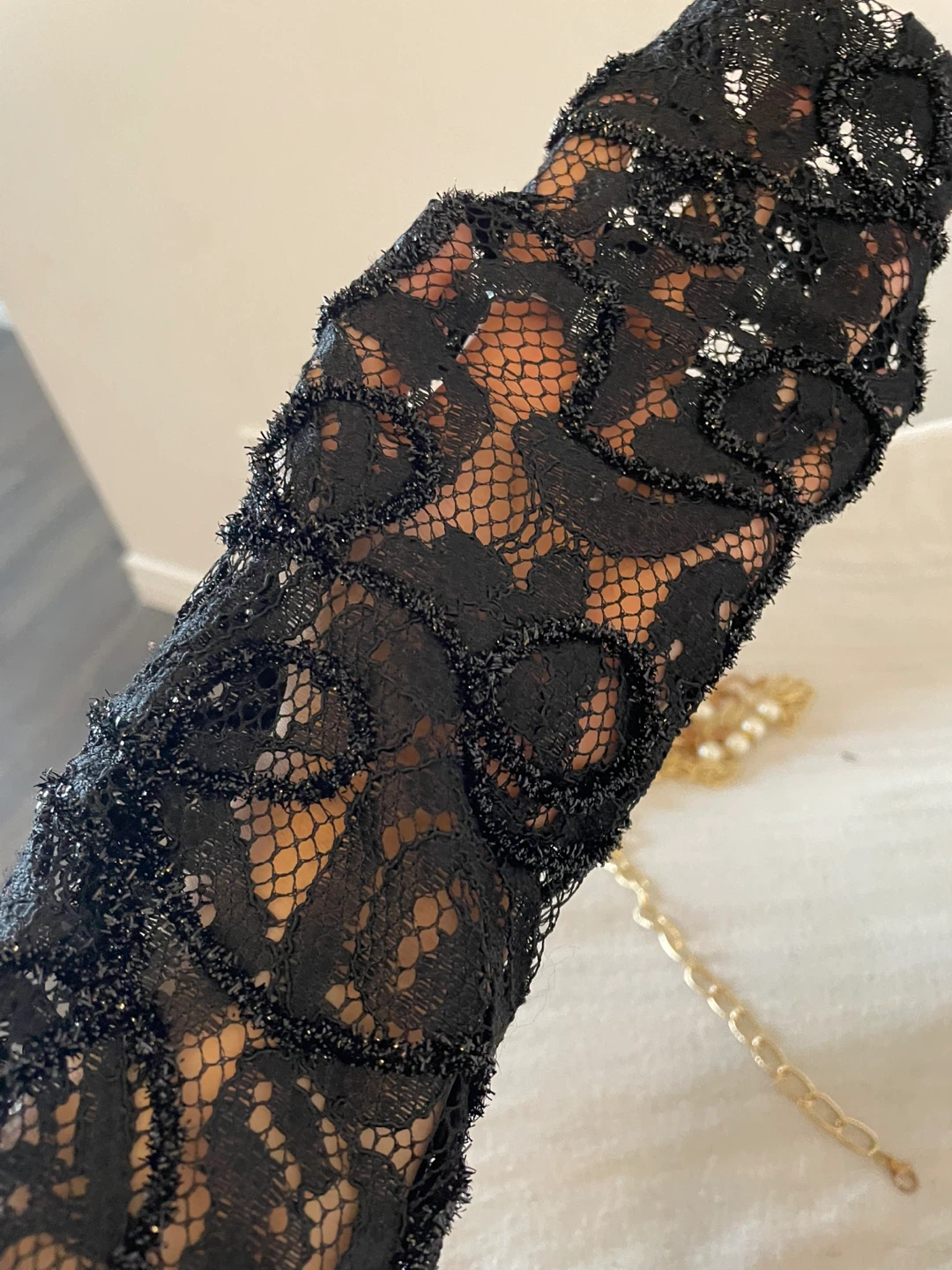 Shoulder off evening dress - photo 5