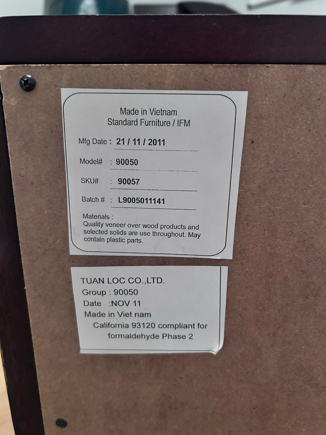Standard Furniture Nightstand Model 90050 - photo 3