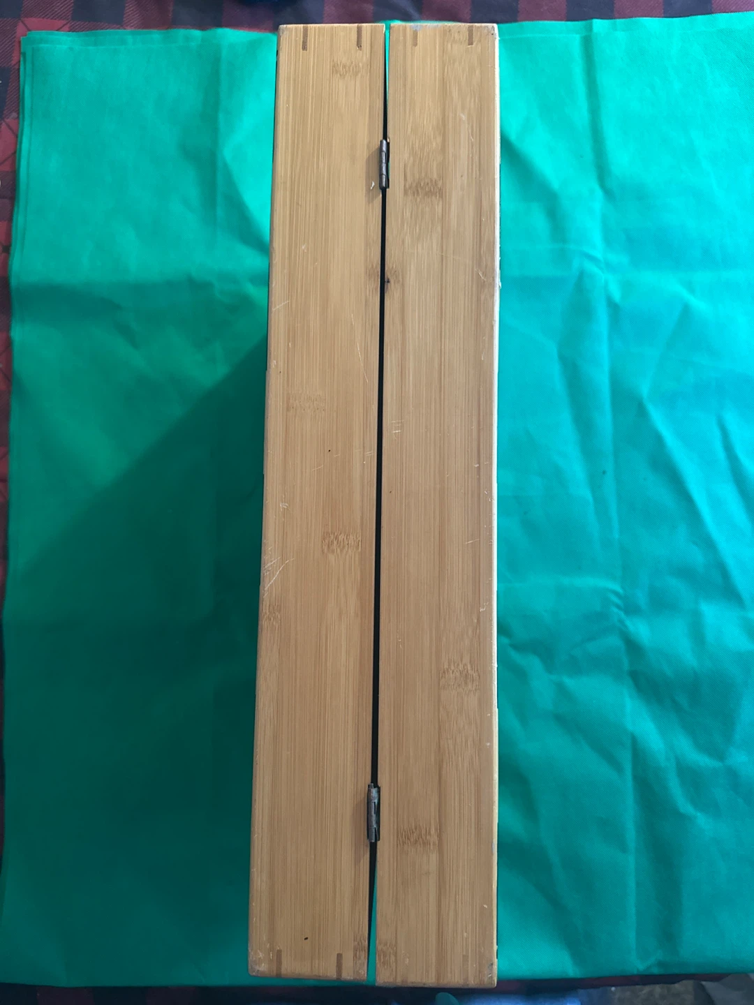Wooden Folding Chess Board with Storage Case - photo 4
