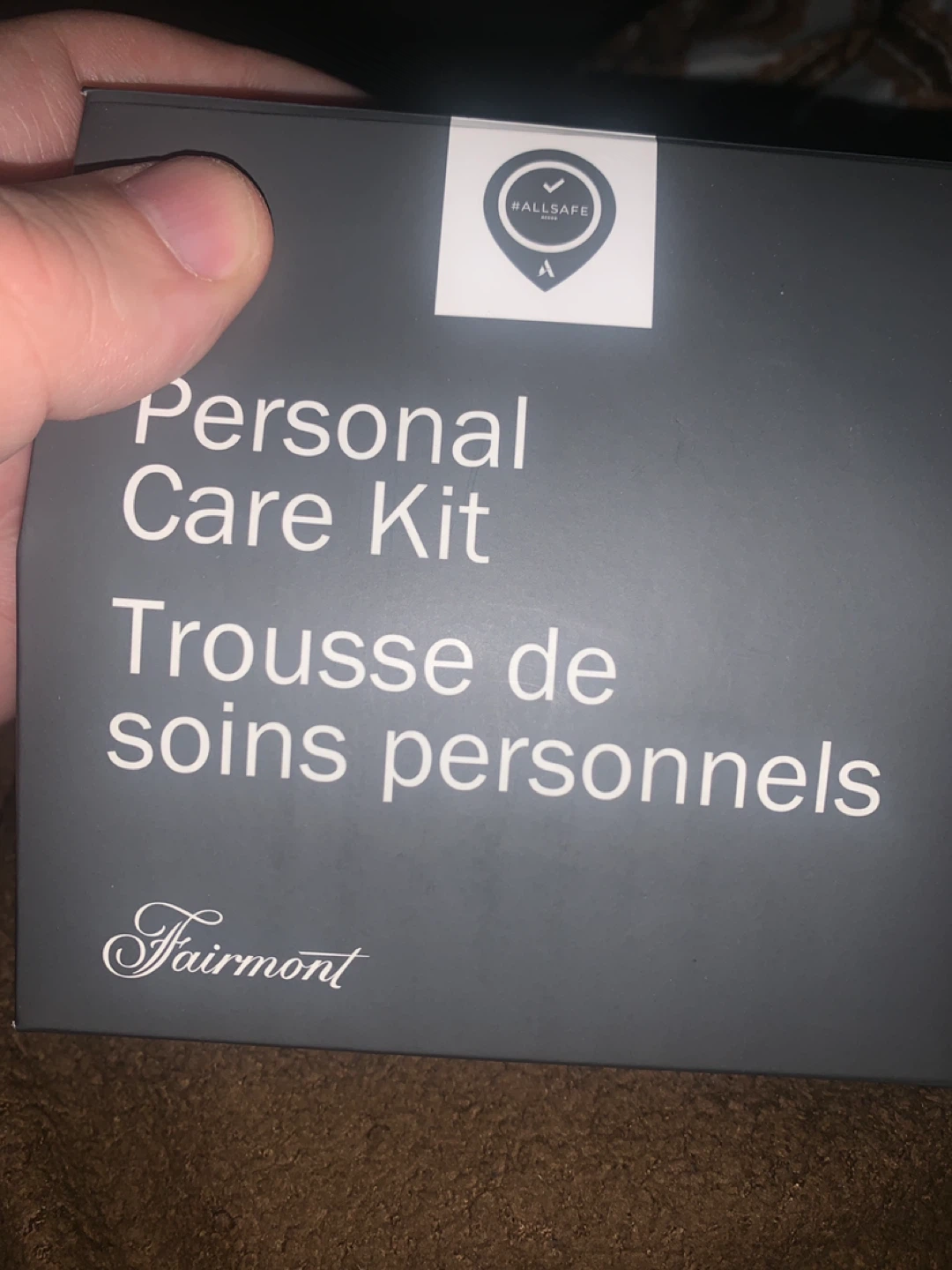 Fairmont Personal Care Kit