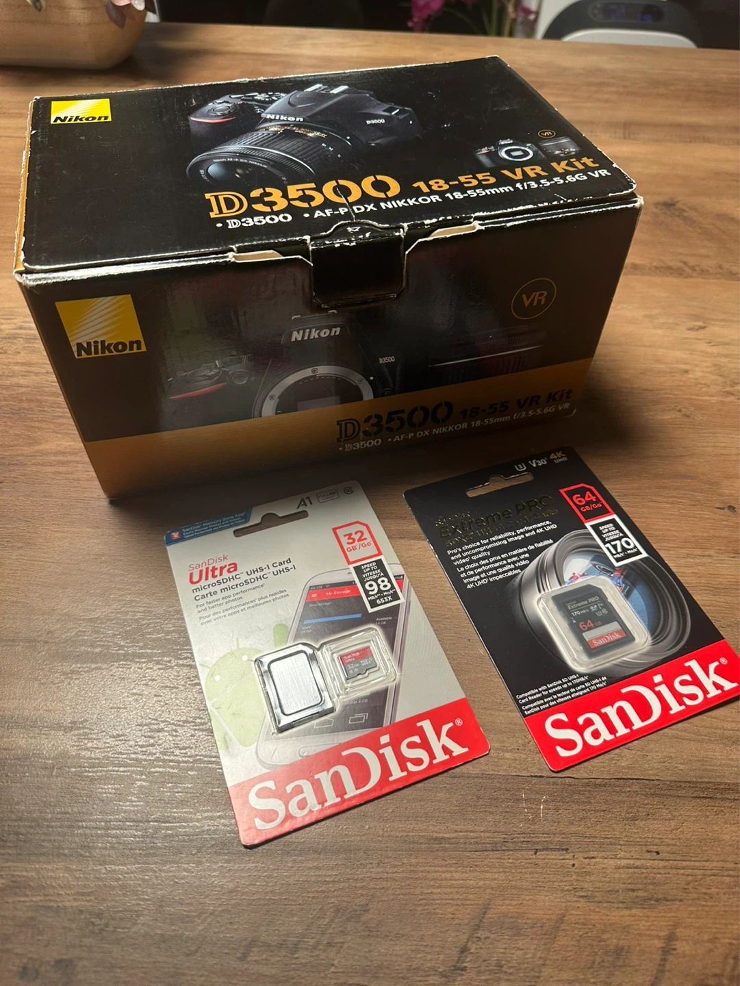 Nikon D3500 VR Kit DSLR Camera with 18-55mm Lens and SD Cards - photo 4