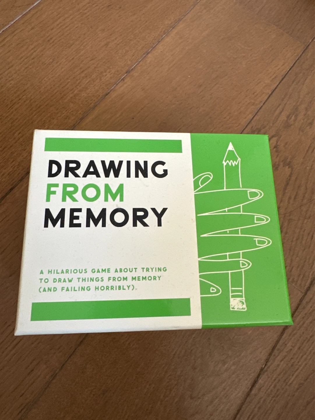 Drawing From Memory Card Game by Brass Monkey