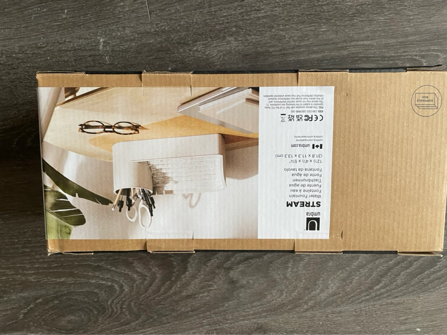 Umbra Stream Water Fountain for Tabletop Desktop - photo 2