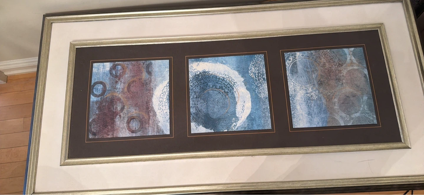 Framed Triptych Wall Art